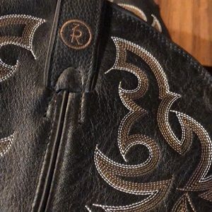 Tony Lama Men’s Cowboy Boots - 10.5D Style RR4001